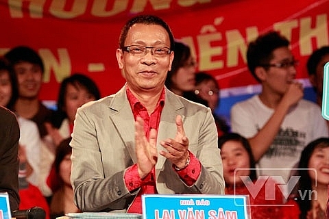 Nhà báo Lại Văn Sâm từng thể hiện sự bức xúc khi người khác mạo danh ông quảng cáo thuốc trị ngáy.